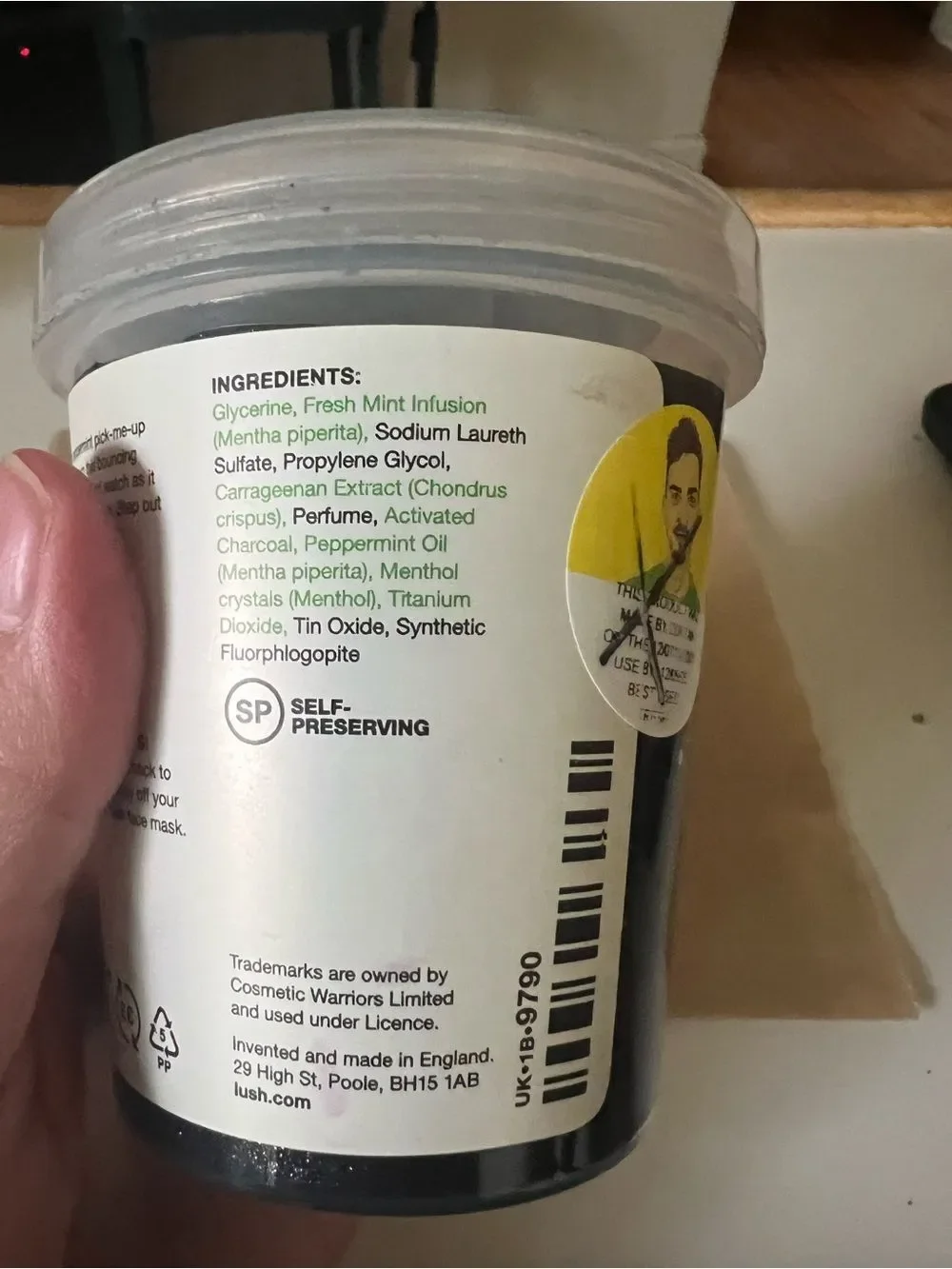 LUSH UK Beats Shower Jelly NEVER USED RARE 240 g